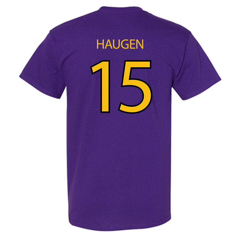 Minn. St. - NCAA Baseball : Sam Haugen - Classic Shersey T-Shirt-1