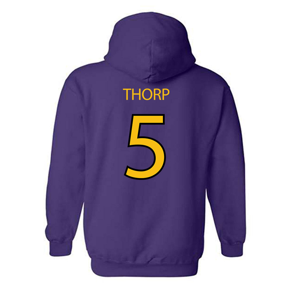 Minn. St. - NCAA Men's Ice Hockey : Gus Thorp - Classic Shersey Hooded Sweatshirt-1