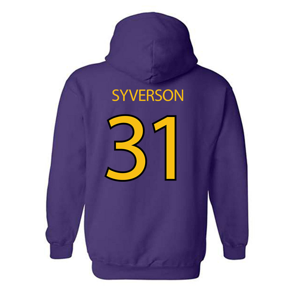 Minn. St. - NCAA Men's Ice Hockey : Matthew Syverson - Classic Shersey Hooded Sweatshirt-1