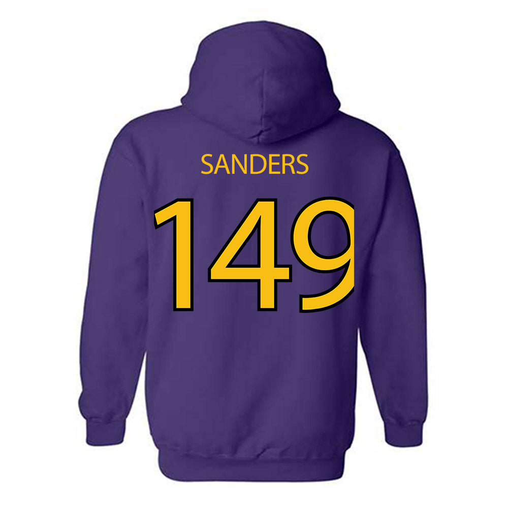 Minn. St. - NCAA Wrestling : Kain Sanders - Classic Shersey Hooded Sweatshirt-1