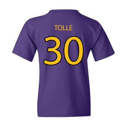 Minn. St. - NCAA Baseball : Lucas Tolle - Classic Shersey Youth T-Shirt-1