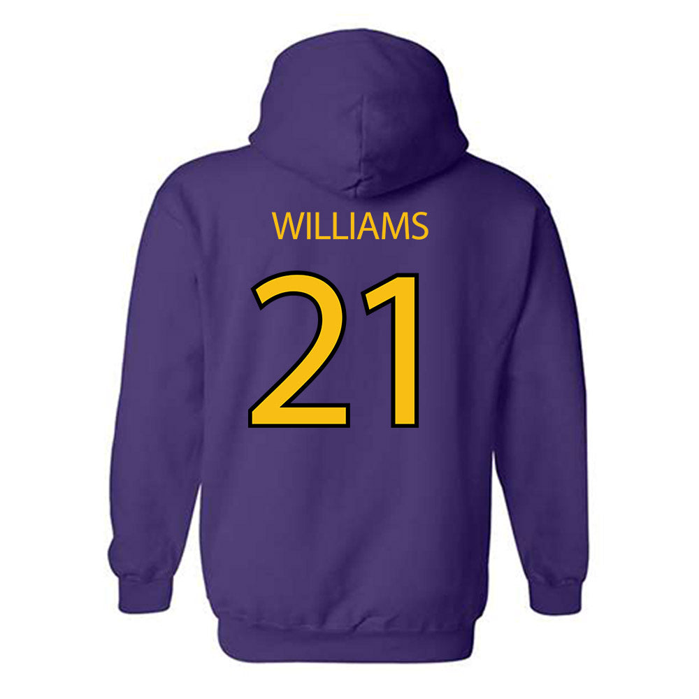 Minn. St. - NCAA Men's Ice Hockey : Finlay Williams - Classic Shersey Hooded Sweatshirt-1