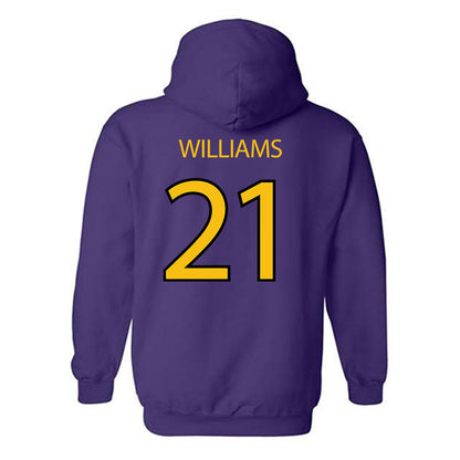 Minn. St. - NCAA Men's Ice Hockey : Finlay Williams - Classic Shersey Hooded Sweatshirt-1
