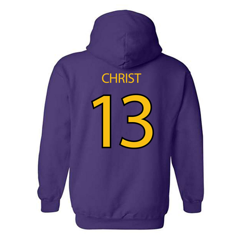 Minn. St. - NCAA Men's Ice Hockey : Jack Christ - Classic Shersey Hooded Sweatshirt-1