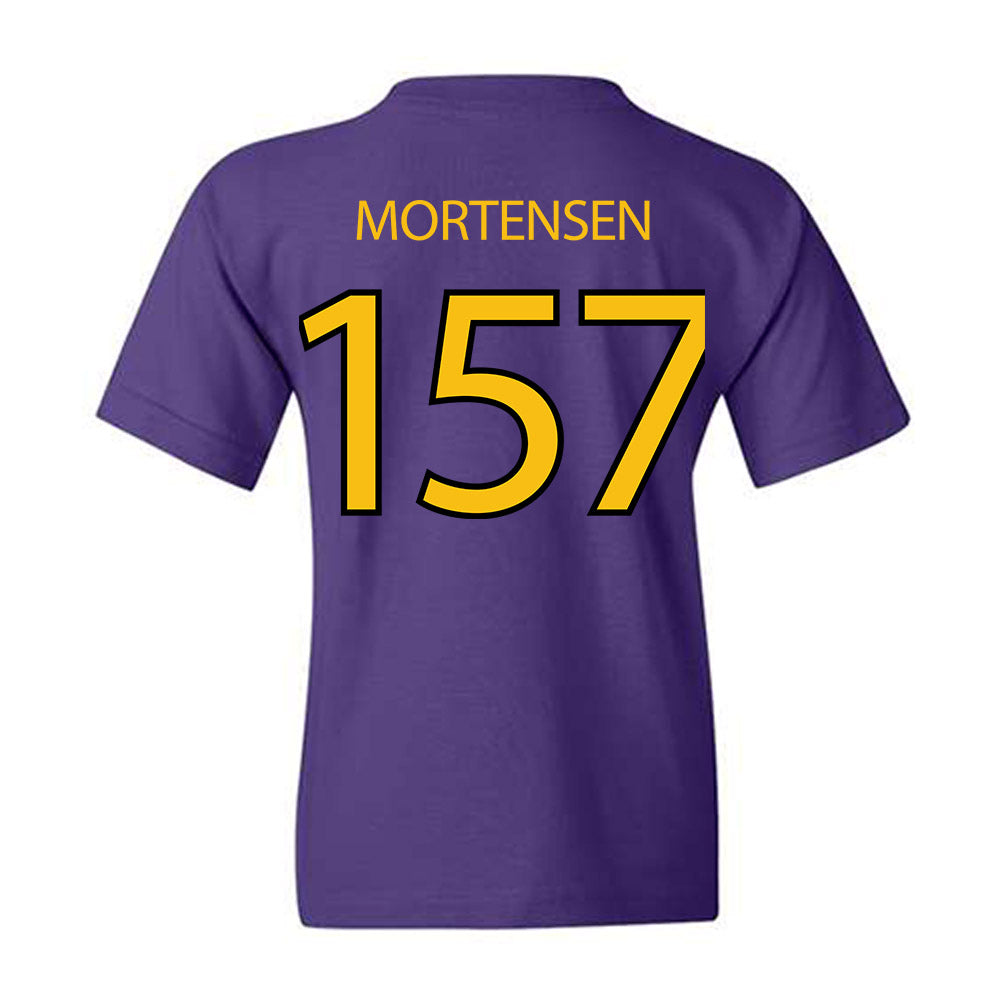 Minn. St. - NCAA Wrestling : Grady Mortensen - Classic Shersey Youth T-Shirt-1