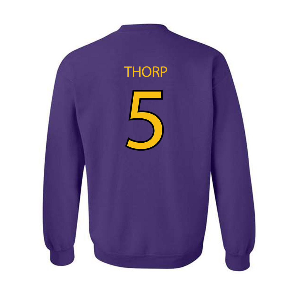Minn. St. - NCAA Men's Ice Hockey : Gus Thorp - Classic Shersey Crewneck Sweatshirt-1