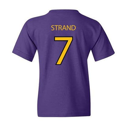 Minn. St. - NCAA Men's Ice Hockey : Bryce Strand - Classic Shersey Youth T-Shirt-1