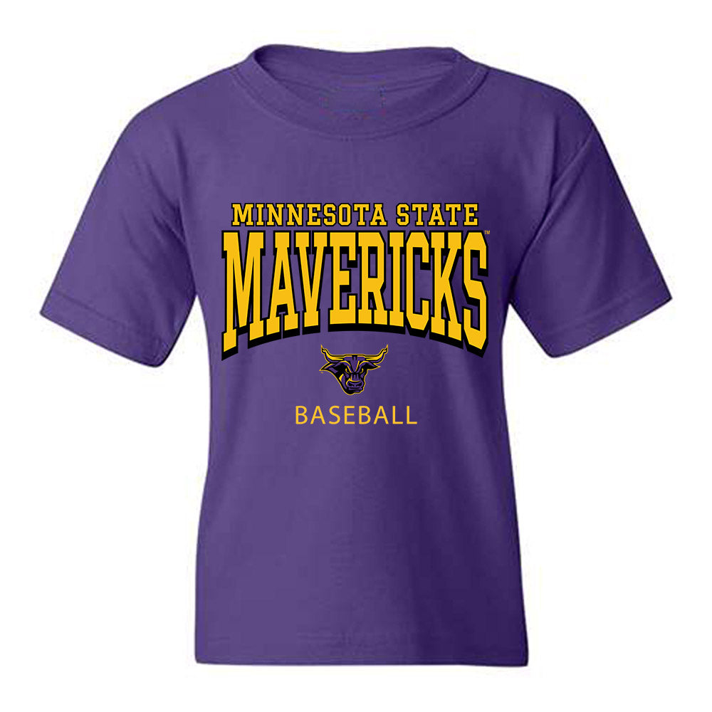 Minn. St. - NCAA Baseball : Louis Magers - Classic Shersey Youth T-Shirt-0