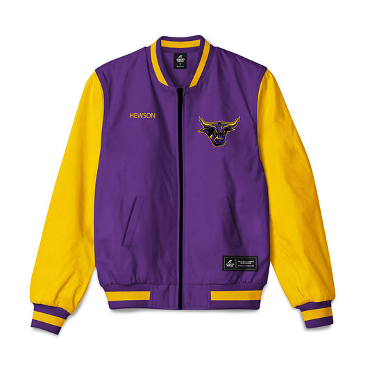 Minn. St. - NCAA Men's Ice Hockey : Easton Hewson - Bomber Jacket-0