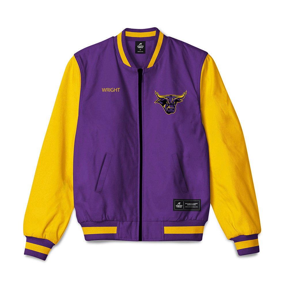 Minn. St. - NCAA Women's Track & Field : Faith Wright - Bomber Jacket-0