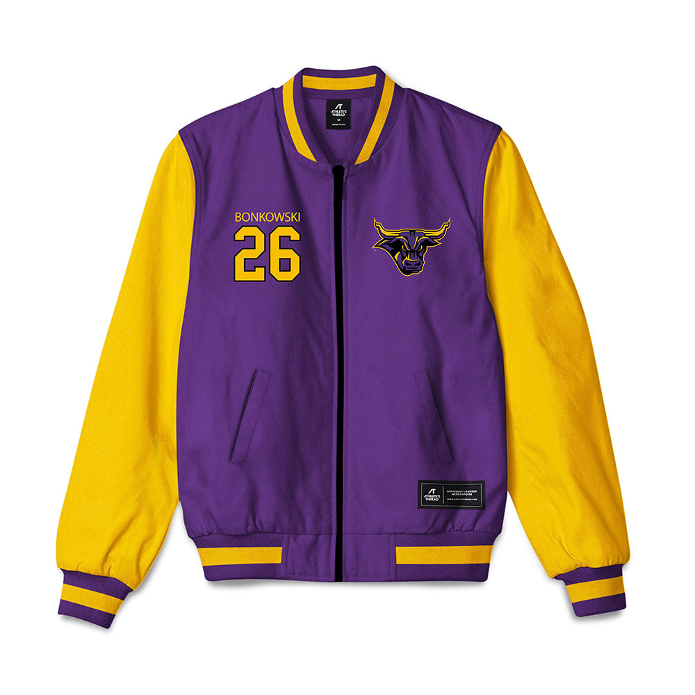 Minn. St. - NCAA Men's Ice Hockey : Rylan Bonkowski - Bomber Jacket-0