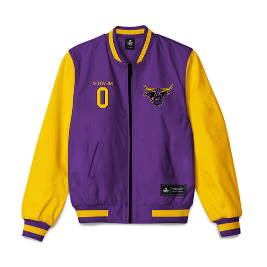 Minn. St. - NCAA Men's Basketball : Carson Schweim - Bomber Jacket-0