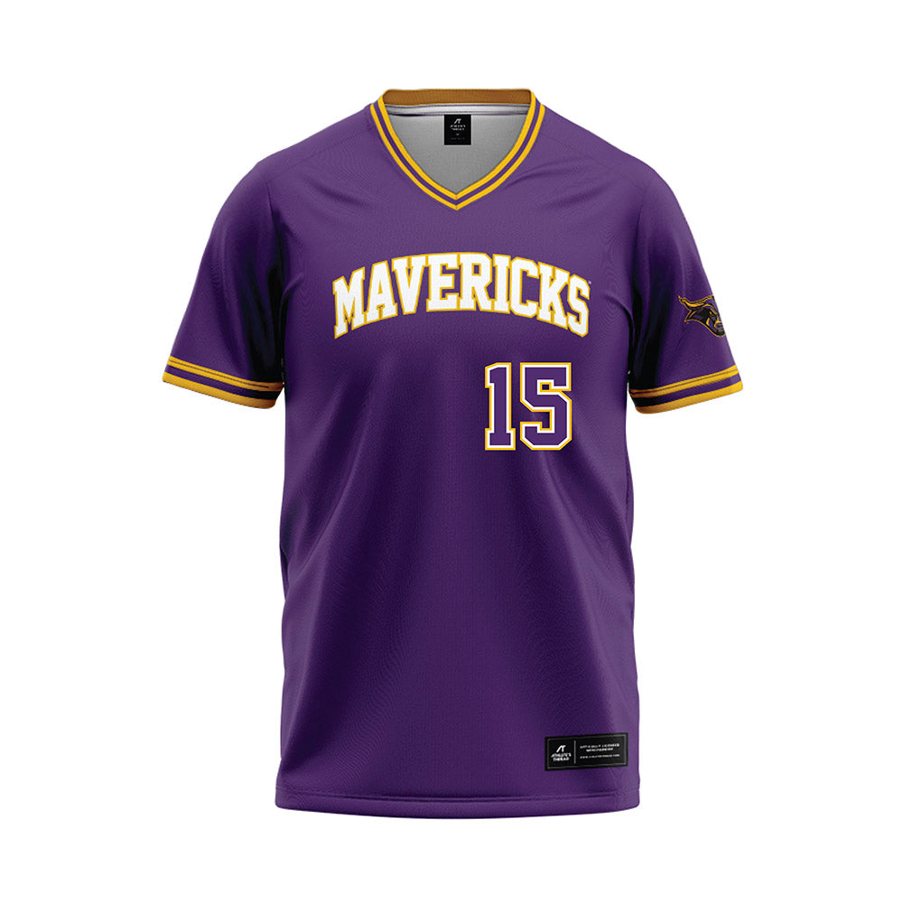 Minn. St. - NCAA Baseball : Sam Haugen - Baseball Jersey-0