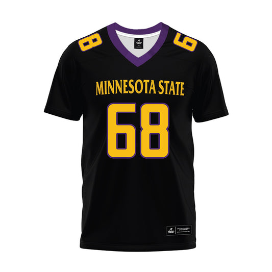 MNSU - NCAA Football : Logan Beaty - Premium Football Jersey-0
