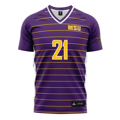 Minn. St. - NCAA Women's Soccer : Taylor Halstenson - Soccer Jersey-0
