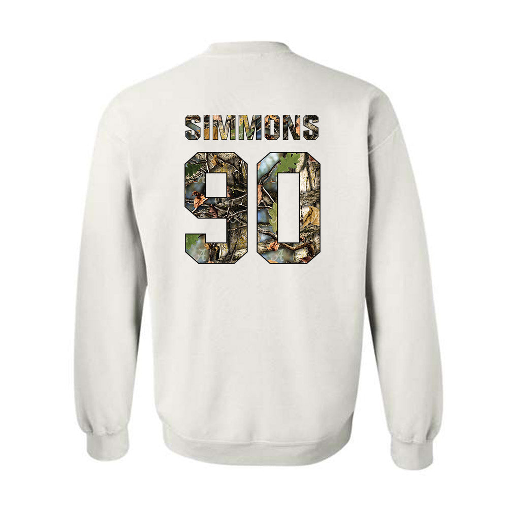 Alabama - NCAA Football : London Simmons - Crewneck Sweatshirt-1
