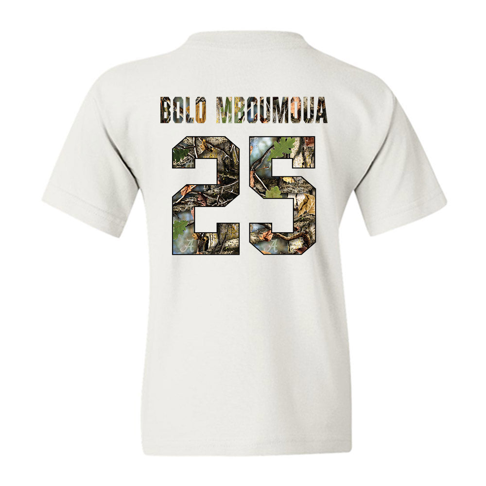 Alabama - NCAA Football : Steve Bolo Mboumoua - Youth T-Shirt-1