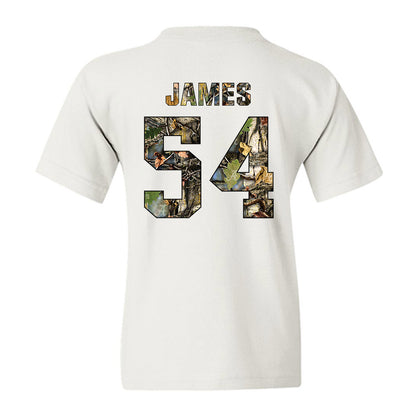 Alabama - NCAA Football : Jayvin James - Youth T-Shirt-1