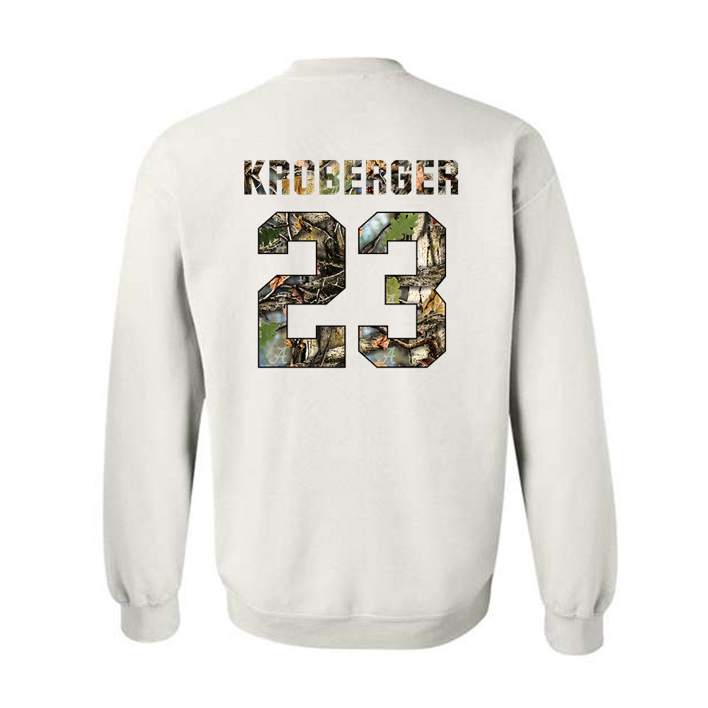 Alabama - NCAA Baseball : Chase Kroberger - Crewneck Sweatshirt-1