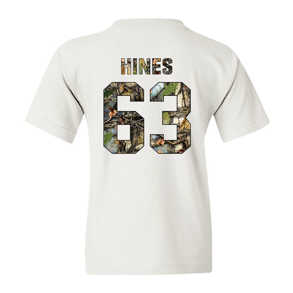 Alabama - NCAA Football : Wilder Hines - Youth T-Shirt-1