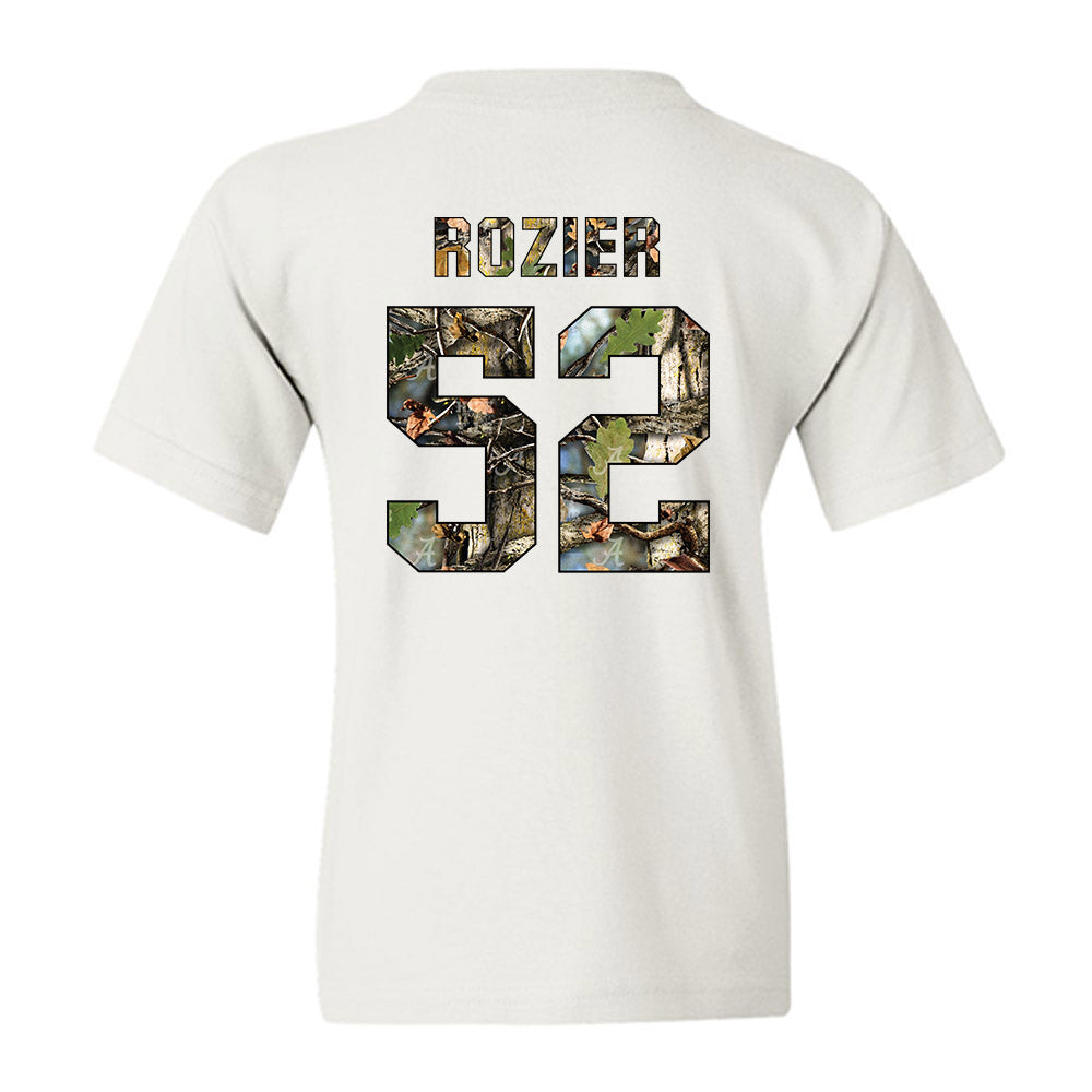 Alabama - NCAA Football : Alex Rozier - Youth T-Shirt-1