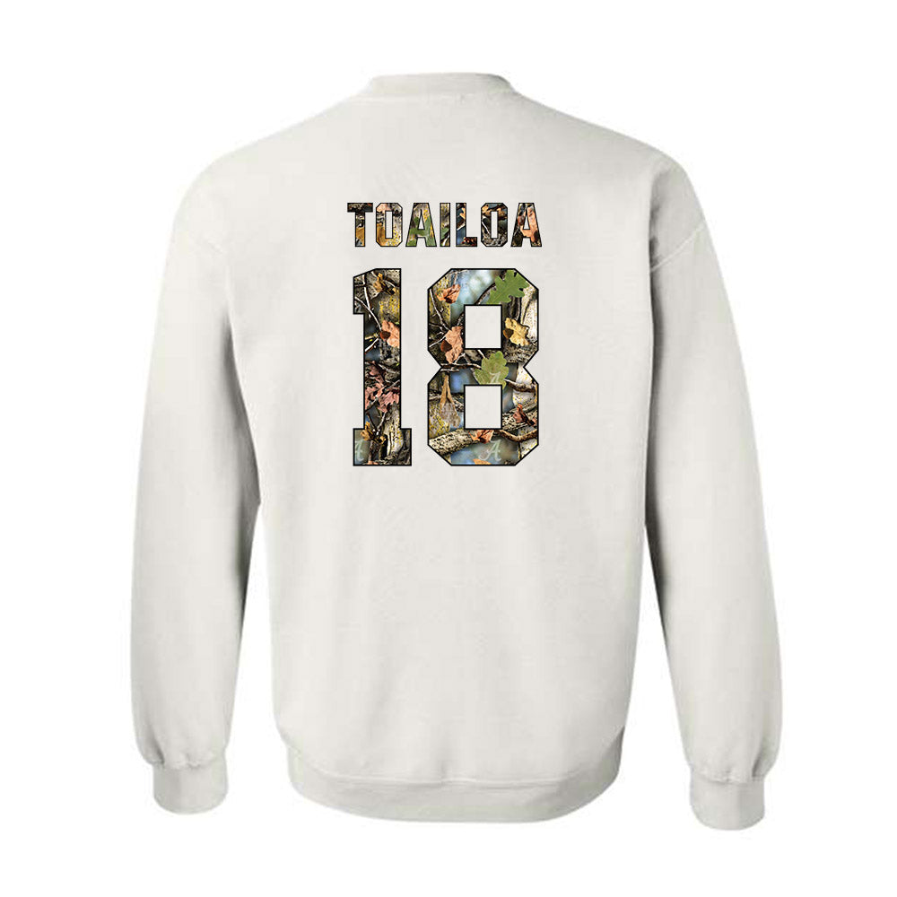 Alabama - NCAA Women's Volleyball : Leilia Toailoa - Crewneck Sweatshirt-1