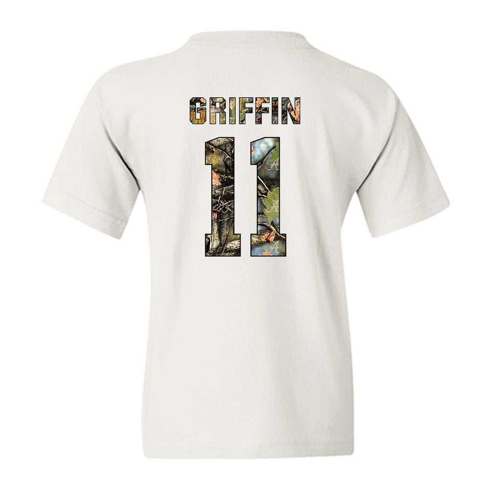 Alabama - NCAA Football : Xavier Griffin - Youth T-Shirt-1