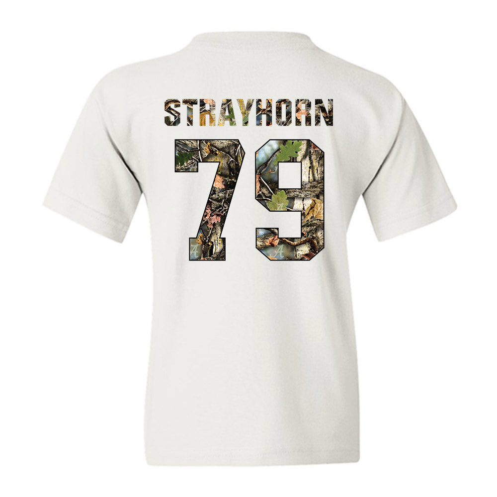 Alabama - NCAA Football : Kaden Strayhorn - Youth T-Shirt-1