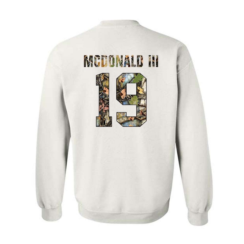 Alabama - NCAA Football : Chuck McDonald III - Crewneck Sweatshirt-1