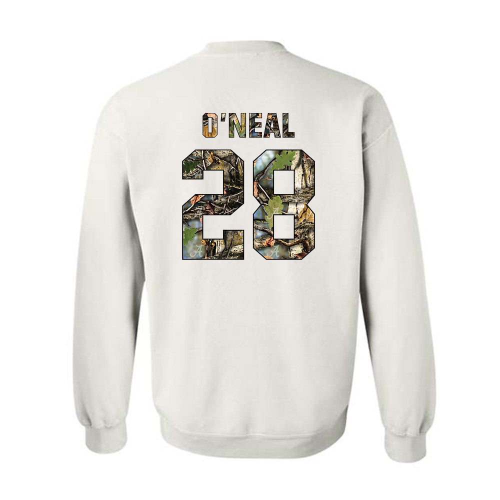 Alabama - NCAA Football : Carmelo O'Neal - Crewneck Sweatshirt-1