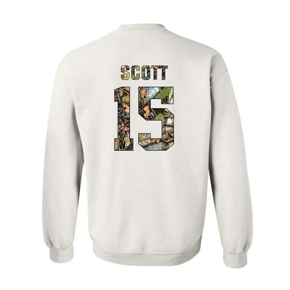 Alabama - NCAA Women's Basketball : Ta'Mia Scott - Crewneck Sweatshirt-1