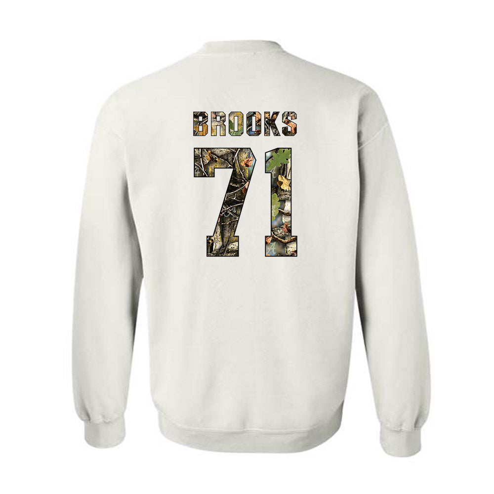 Alabama - NCAA Football : Nick Brooks - Crewneck Sweatshirt-1