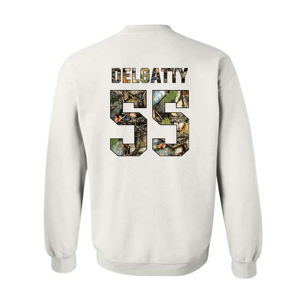 Alabama - NCAA Football : Racin Delgatty - Crewneck Sweatshirt-1