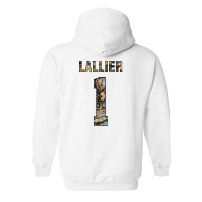 Alabama - NCAA Women's Soccer : Coralie Lallier - Hooded Sweatshirt-1