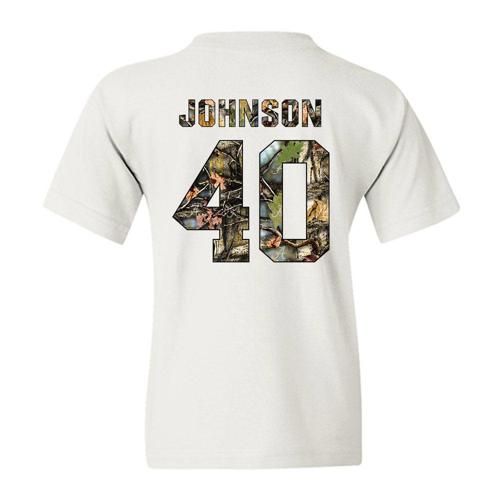 Alabama - NCAA Football : Grant Johnson - Youth T-Shirt-1