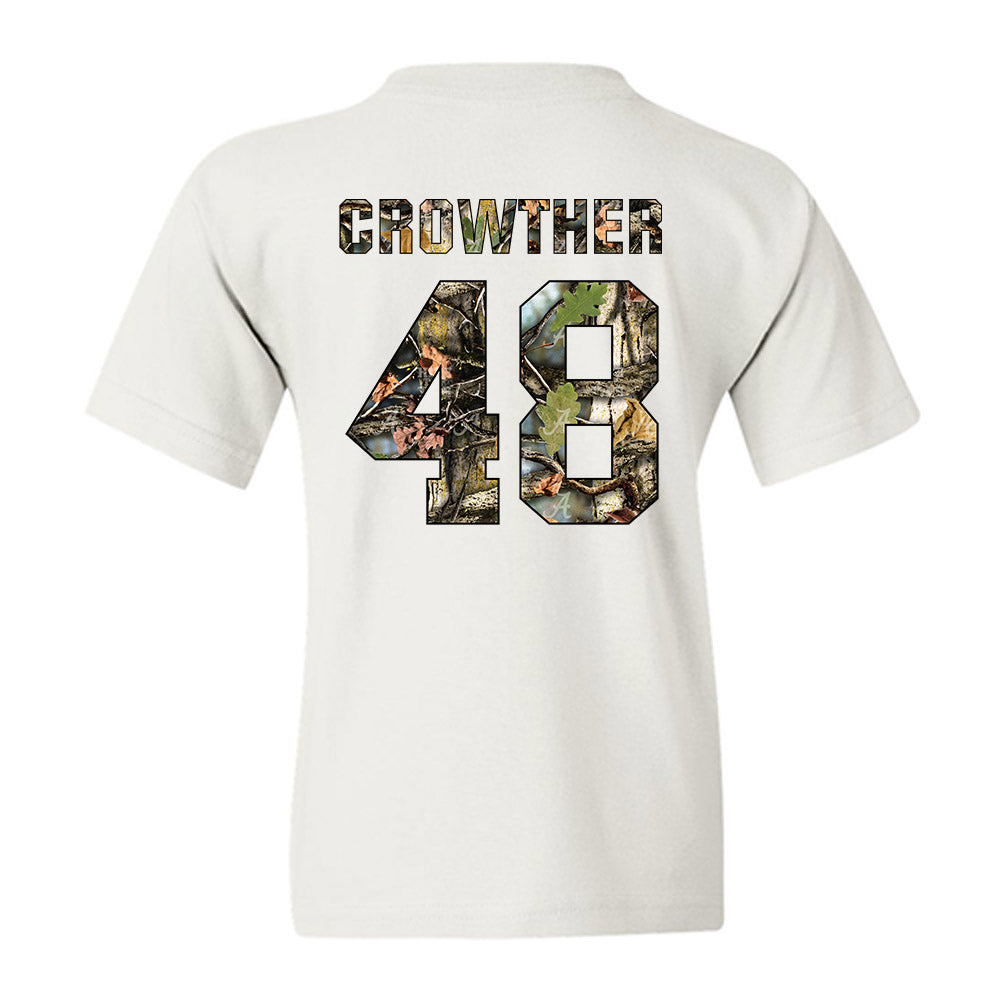 Alabama - NCAA Baseball : Ashton Crowther - Youth T-Shirt-1