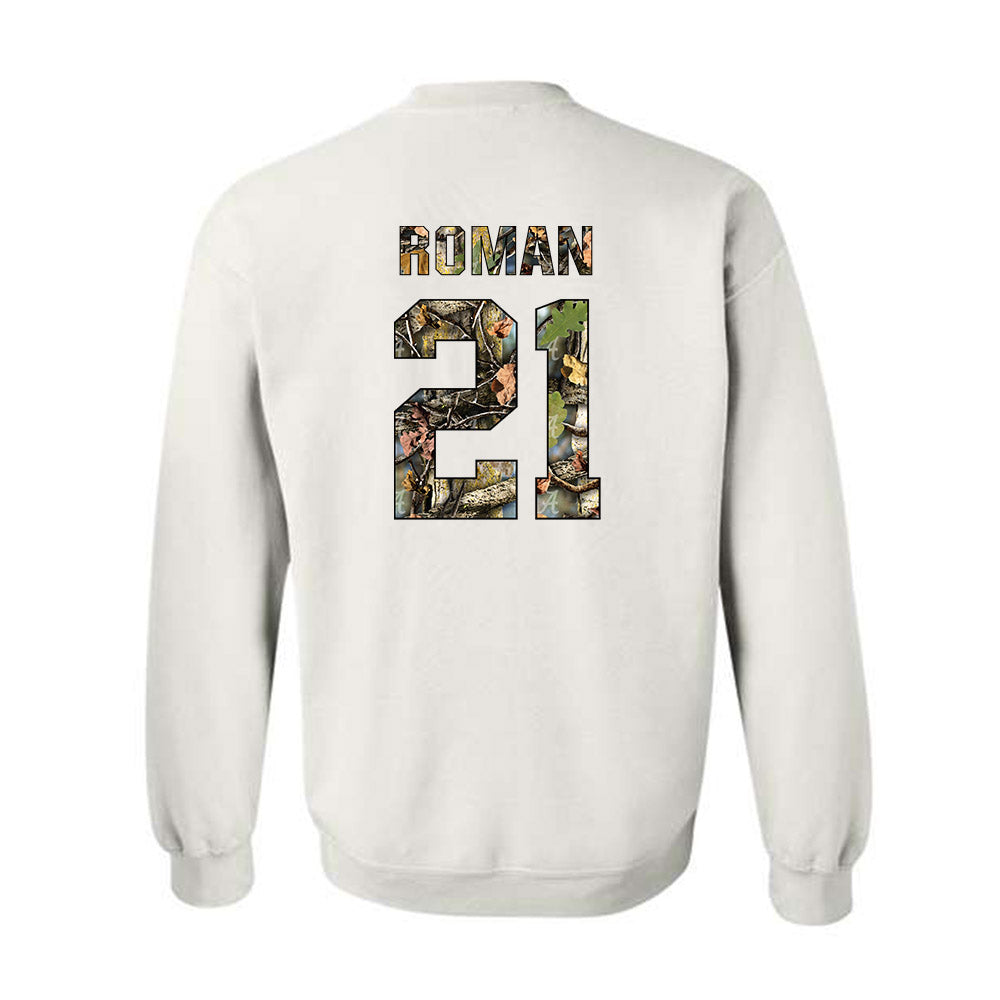 Alabama - NCAA Softball : Ana Roman - Crewneck Sweatshirt-1