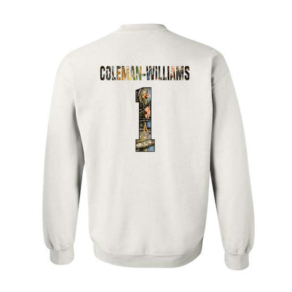 Alabama - NCAA Football : Ryan Coleman-Williams - Crewneck Sweatshirt-1