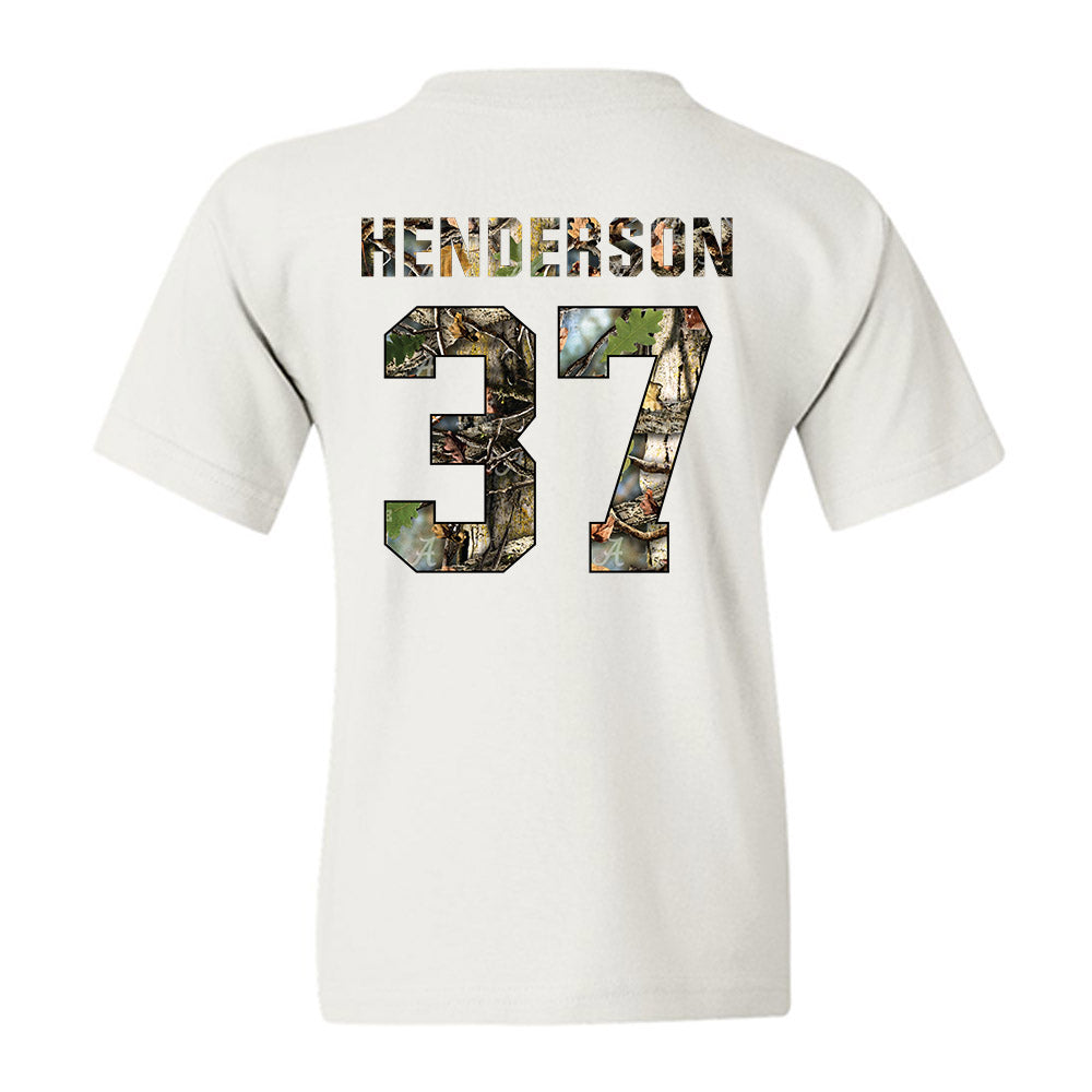 Alabama - NCAA Football : Tyler Henderson - Youth T-Shirt-1