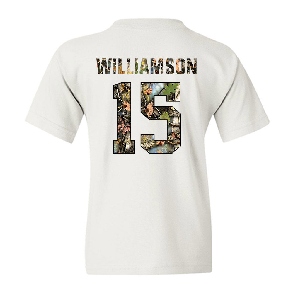 Alabama - NCAA Men's Basketball : Noah Williamson - Youth T-Shirt-1