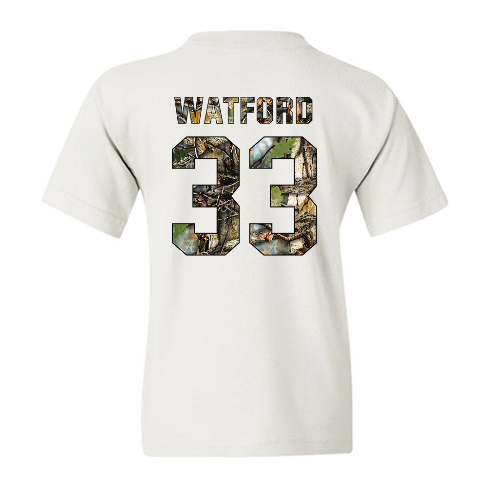 Alabama - NCAA Football : Adam Watford - Youth T-Shirt-1