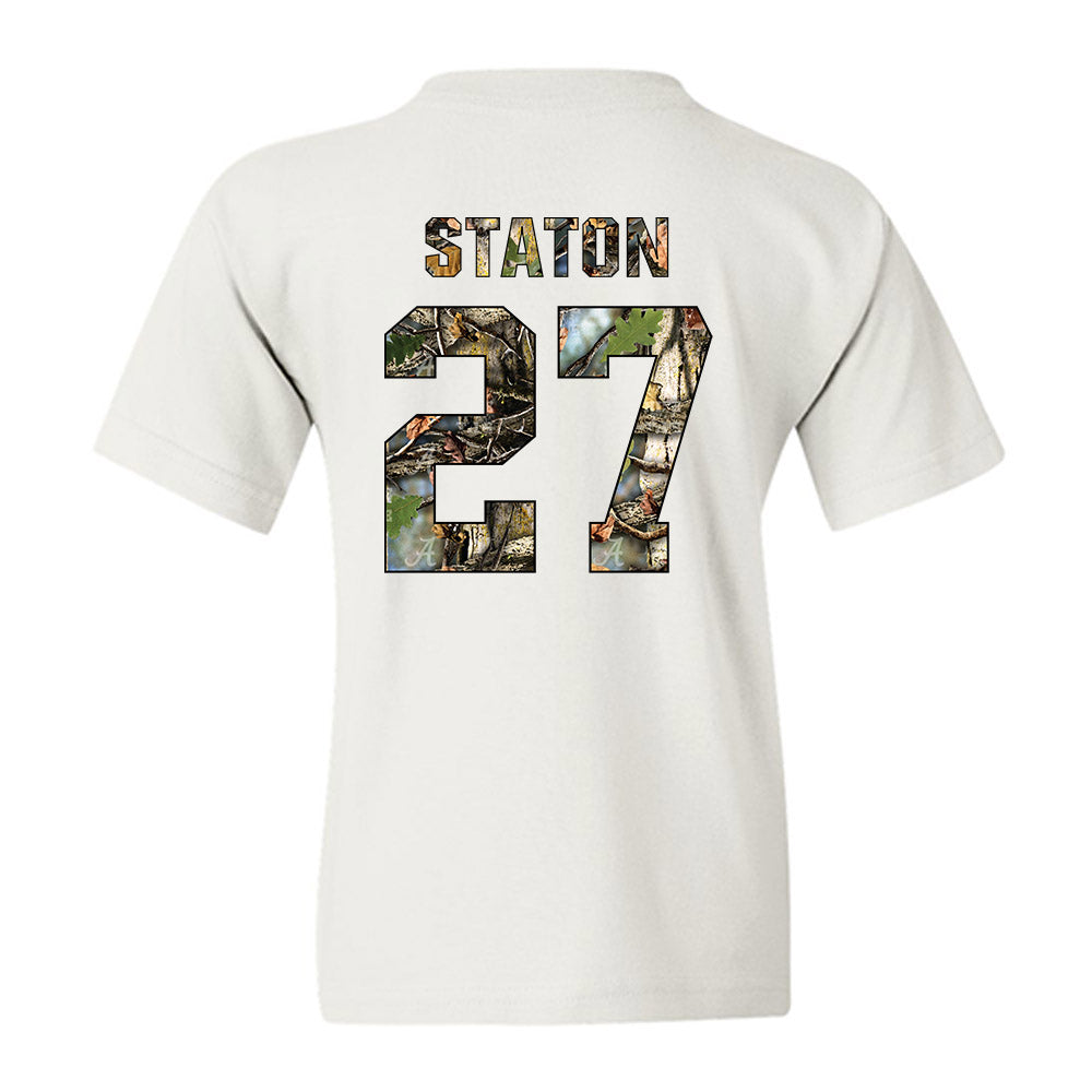 Alabama - Baseball Alumni : Garrett Staton - Youth T-Shirt-1
