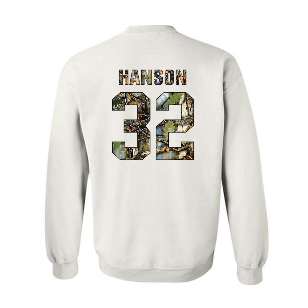 Alabama - NCAA Football : Griffin Hanson - Crewneck Sweatshirt-1