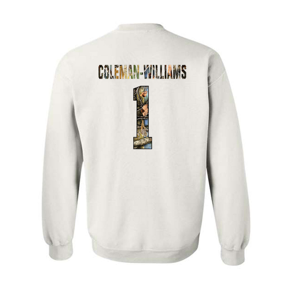 Alabama - NCAA Football : Ryan Coleman-Williams - Crewneck Sweatshirt-1