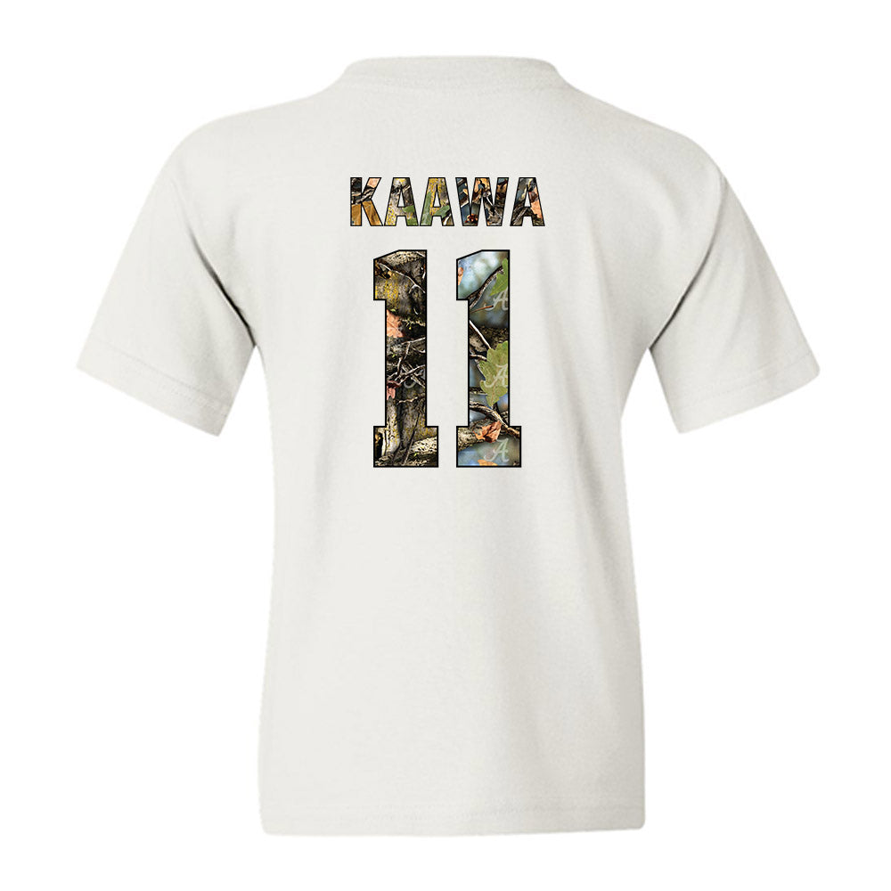 Alabama - NCAA Football : Tayden-Evan Kaawa - Youth T-Shirt-1