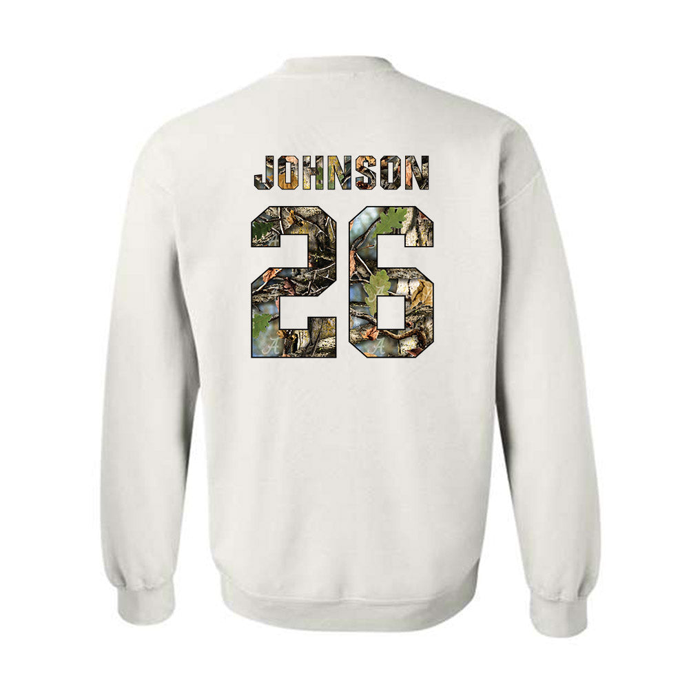 Alabama - NCAA Baseball : Zack Johnson - Crewneck Sweatshirt-1