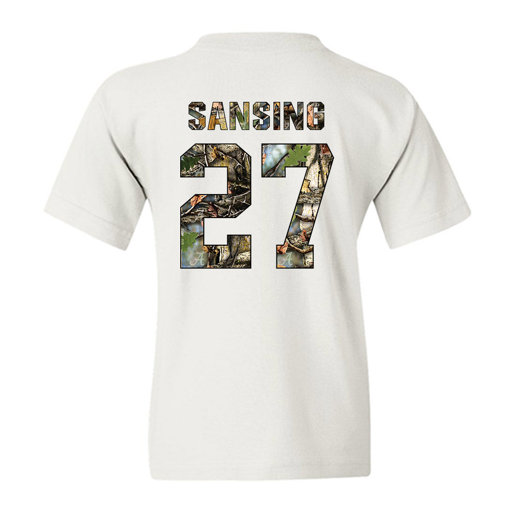 Alabama - NCAA Football : Walter Sansing - Youth T-Shirt-1