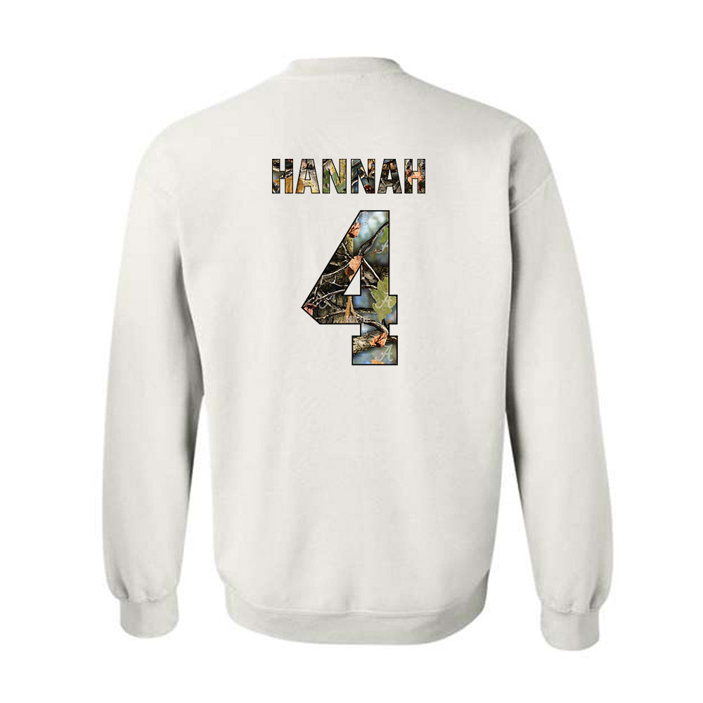 Alabama - NCAA Men's Basketball : Davion Hannah - Crewneck Sweatshirt-1