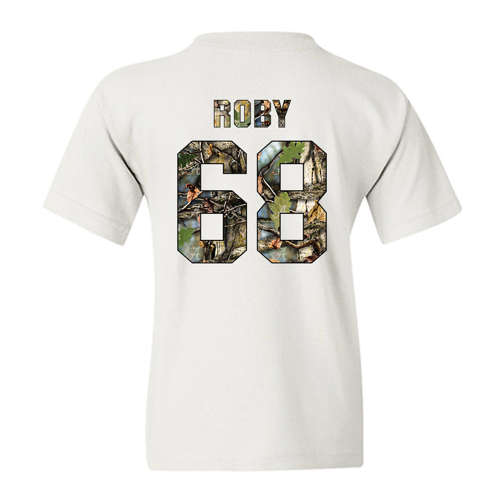Alabama - NCAA Football : Billy Roby - Youth T-Shirt-1