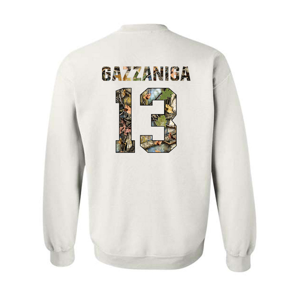 Alabama - NCAA Football : John Gazzaniga - Crewneck Sweatshirt-1